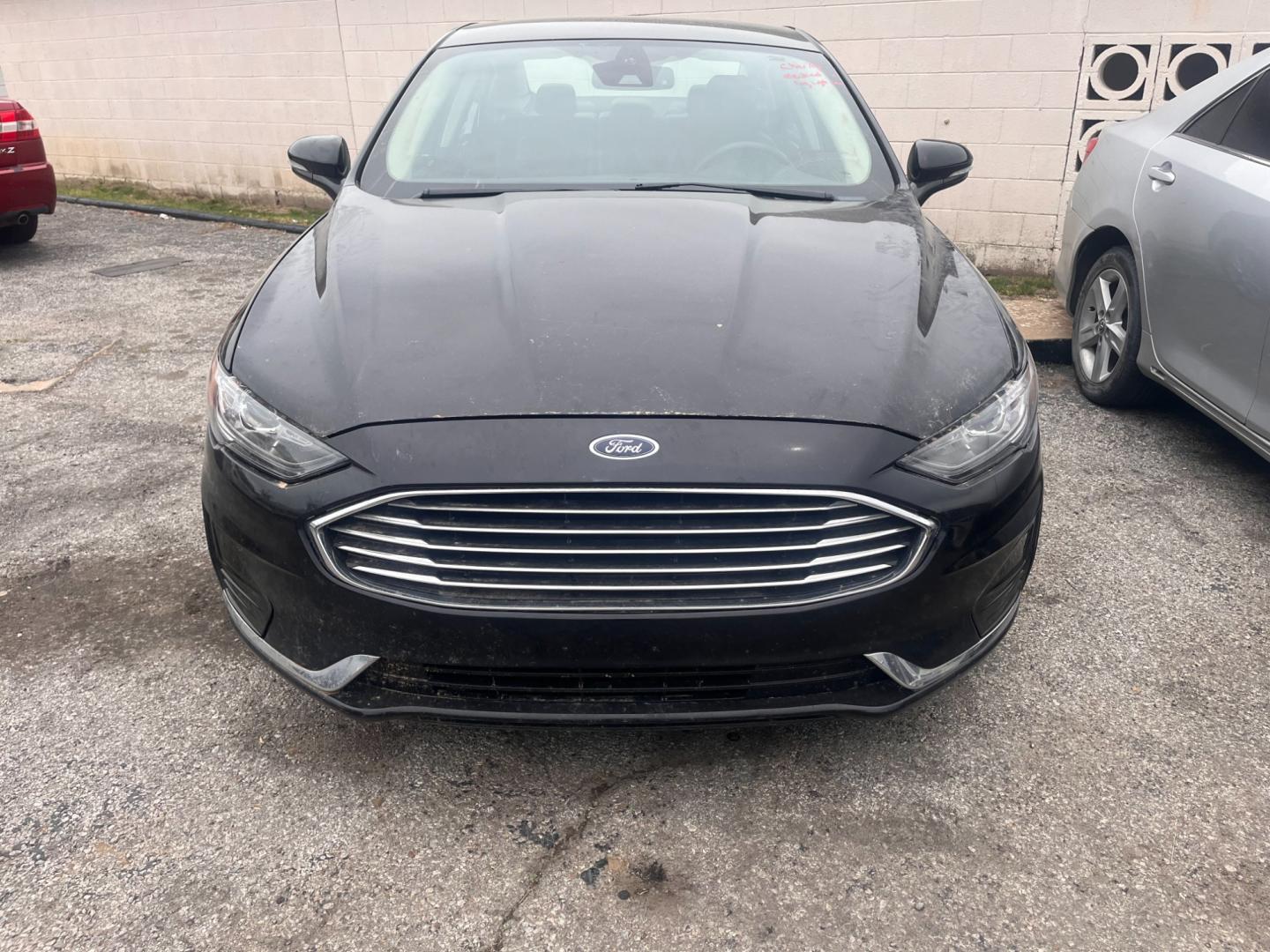 2020 BLACK FORD FUSION SEL SEL (3FA6P0CD5LR) with an 1.5L L4 DOHC 16V engine, 6A transmission, located at 8101 E. Skelly Dr., Tulsa, OK, 74129, (918) 592-3593, 36.121891, -95.888802 - Photo#2